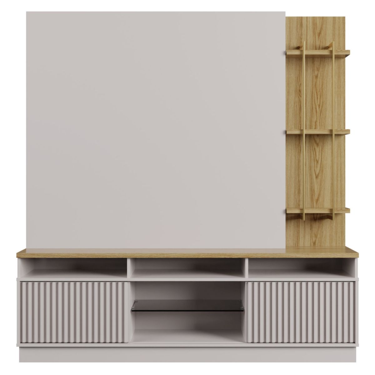 DECOCASA - Centro de entretenimiento varese 75 pulgadas Decocasa