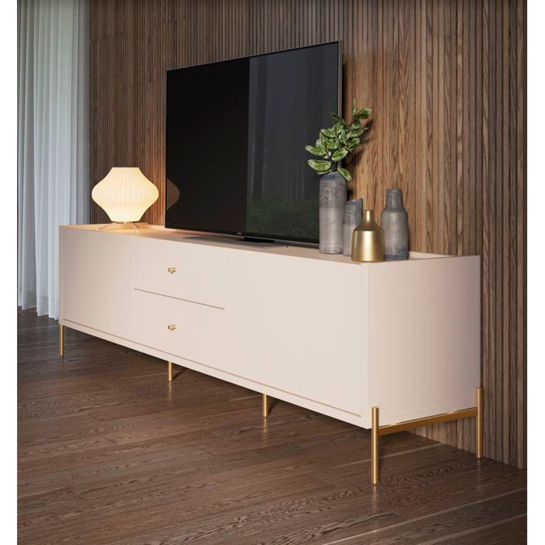 DECOCASA Rack Jasper 80 pulgadas Off White