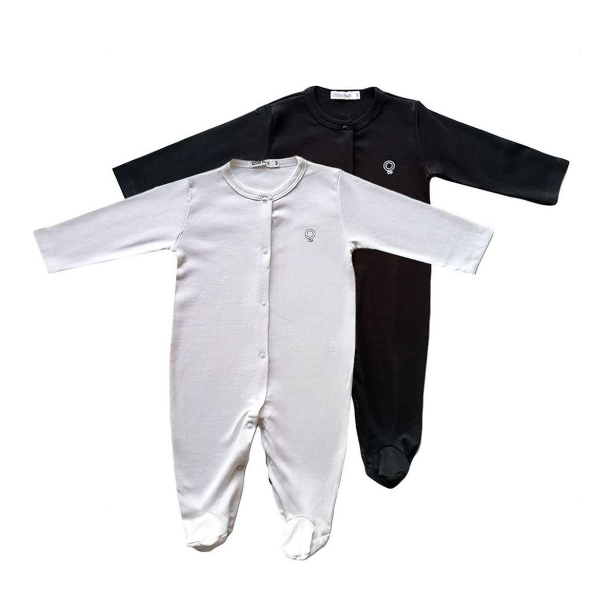 LITTLE FOOT - Enterito Pack De 2 Unidades Algodón Unisex Bebé Little Foot