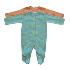 LITTLE FOOT - Enterito Pack De 2 Unidades Algodón Peruano Niño
