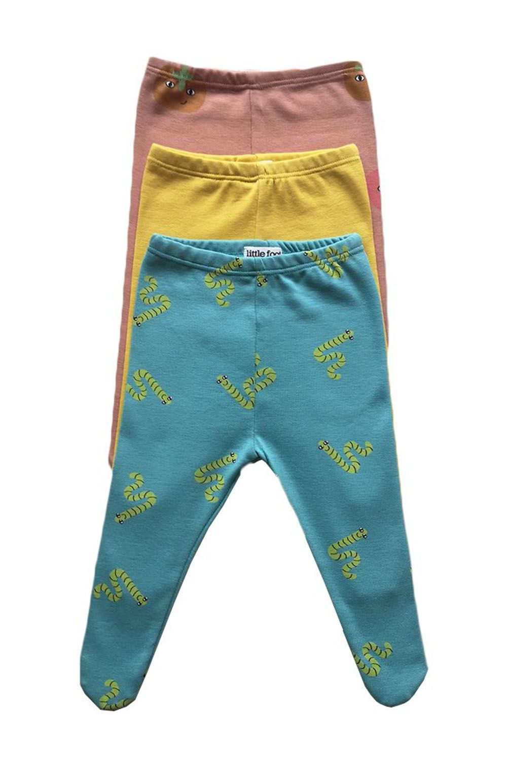 LITTLE FOOT - Panty Pack De 3 Unidades Algodón Peruano Niño Little Foot