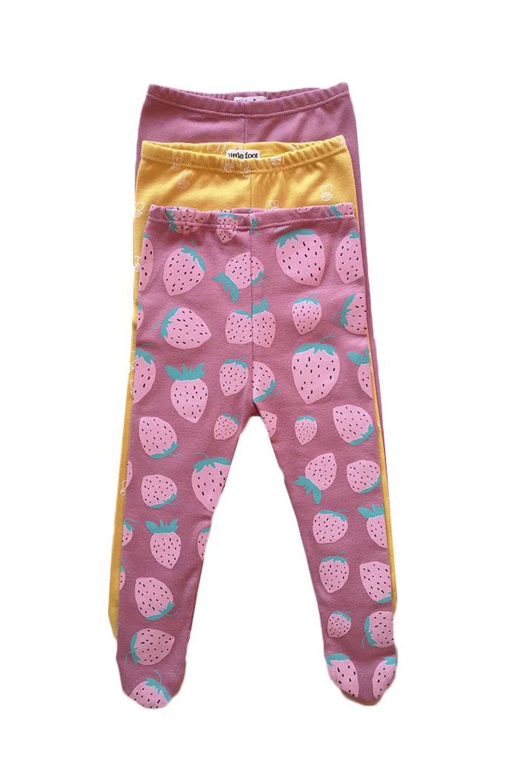 LITTLE FOOT - Panty Pack De 3 Unidades Algodón Peruano Niña Little Foot