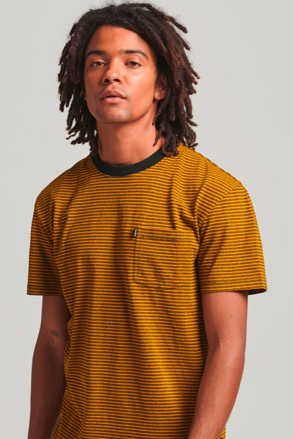 SUPERDRY - Polera Manga Corta Hombre Algodón Superdry