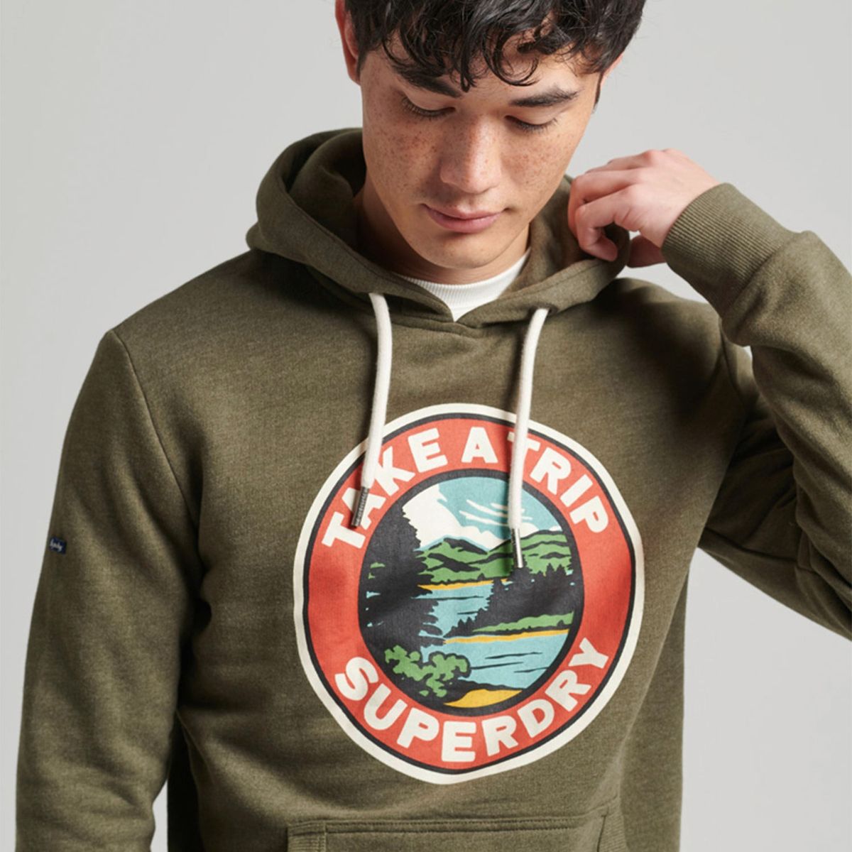 SUPERDRY - Polerón Hombre Superdry