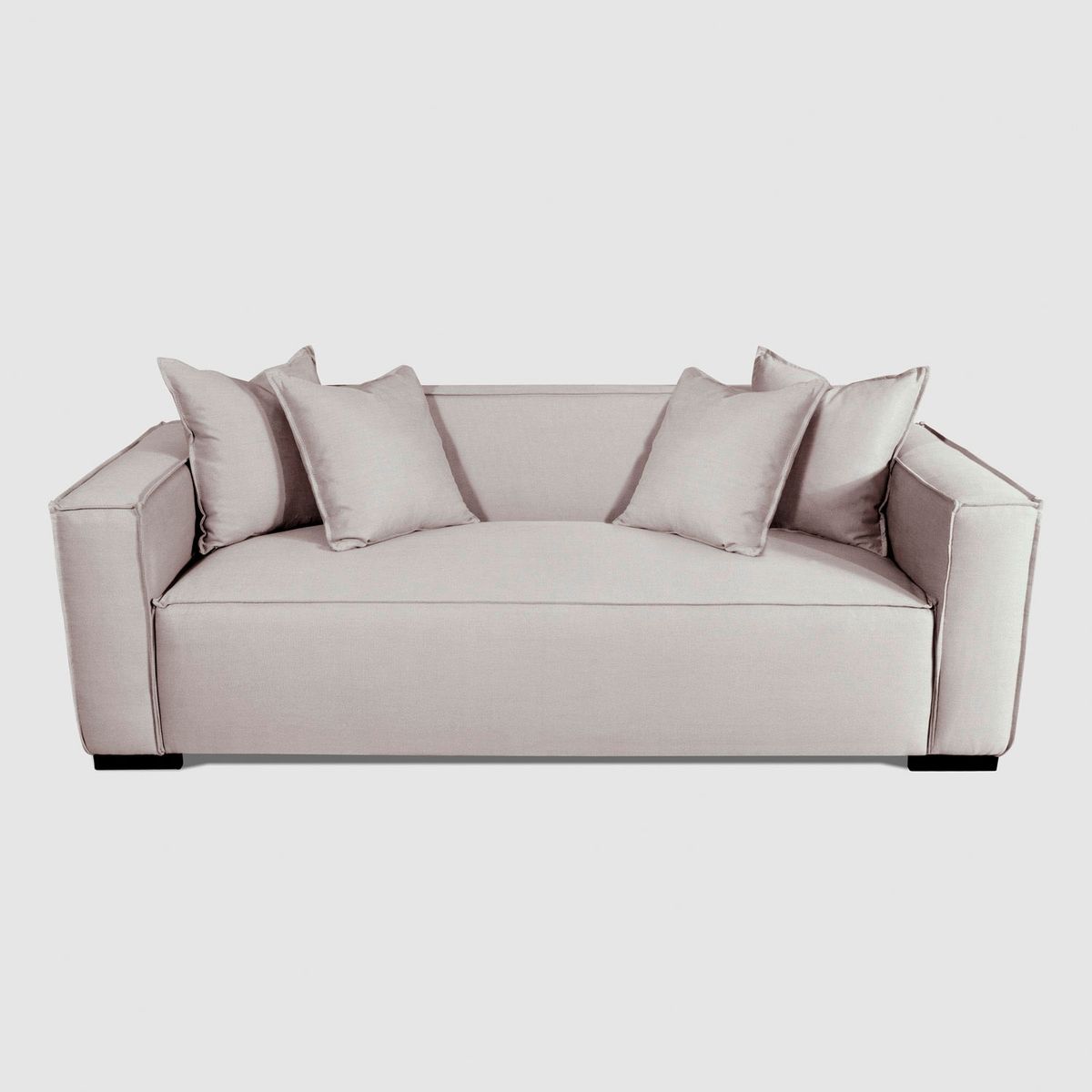 BASEMENT HOME - Sofá Melfi 3 Cuerpos Lino Algodón  Basement Home