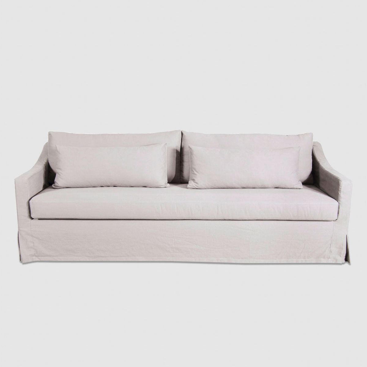 BASEMENT HOME - Sofá Ferentino 4 Cuerpos Lino Algodón  Basement Home