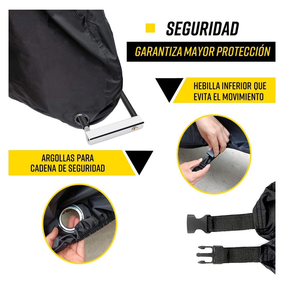 FITNICS - Funda Cubre Bicicleta Moto Impermeable Rideout