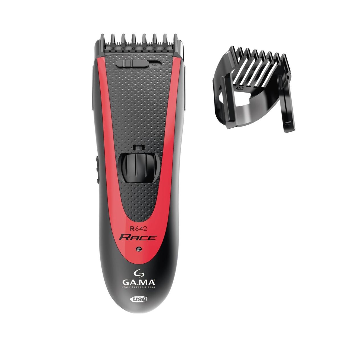 GAMA - Pack Cortapelos M Race R647 Clipper y Trimmer Usb