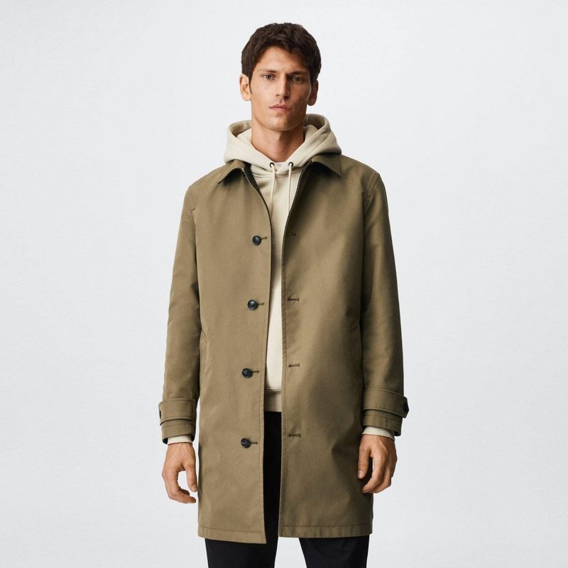 Gabardina Mango Hombre Falabella MANGO MAN Mango Man Trench