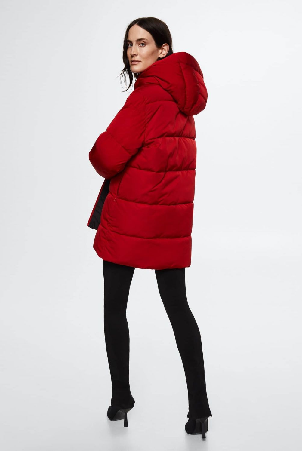 MANGO - Parka Acolchado Capucha Tokyo Mujer Mango