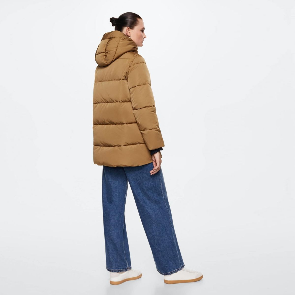 MANGO - Parka Acolchado Capucha Tokyo Mujer Mango