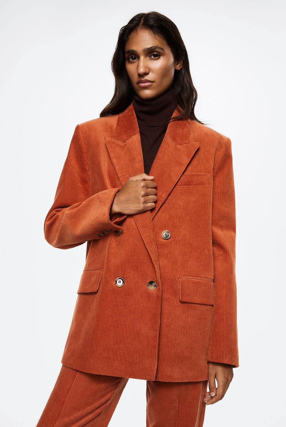 MANGO - Mango Blazer Traje Pana Hailey Mujer