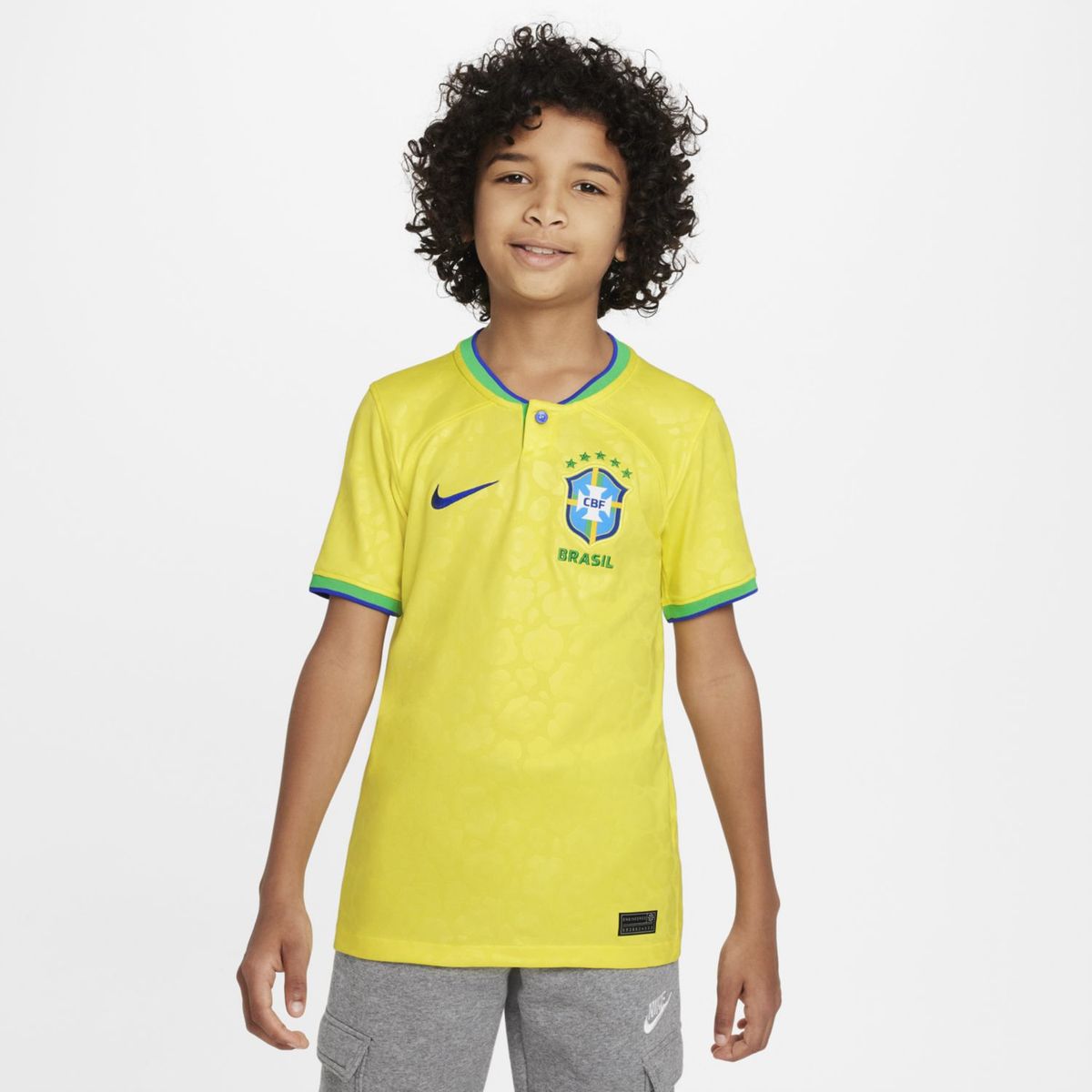NIKE - Nike Camiseta de Fútbol Brasil Local Niño