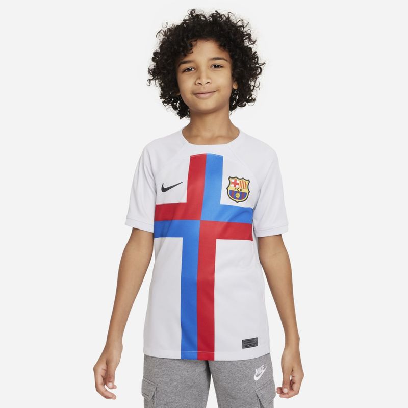 NIKE - Camiseta De Fútbol Fc Barcelona Niño Nike