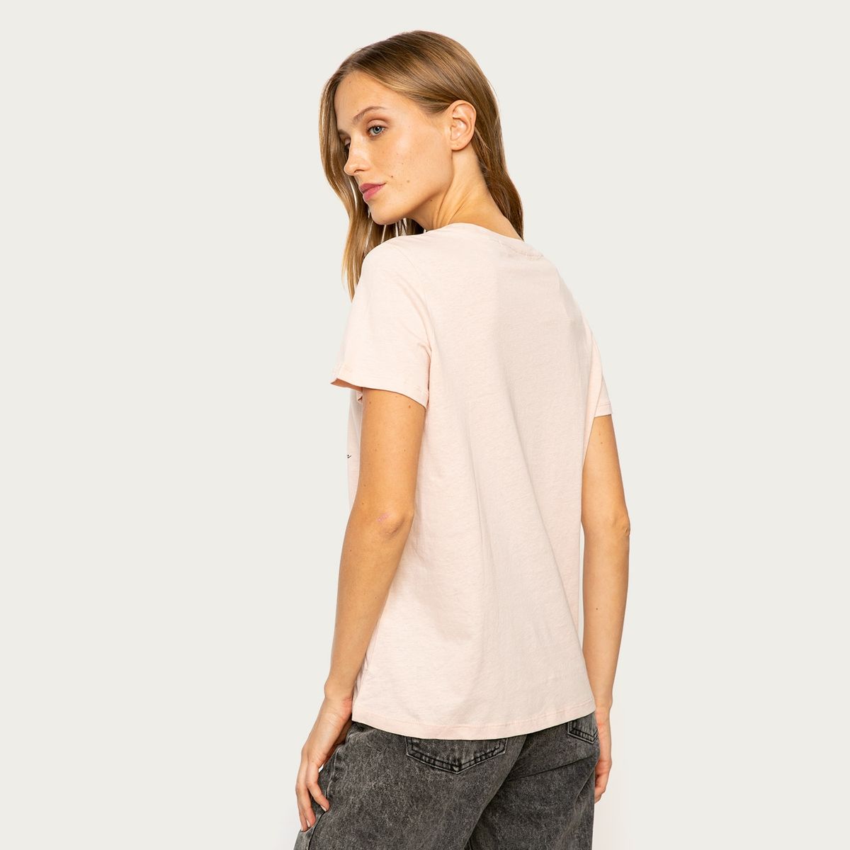 VERO MODA - Polera Algodón Mujer Vero Moda