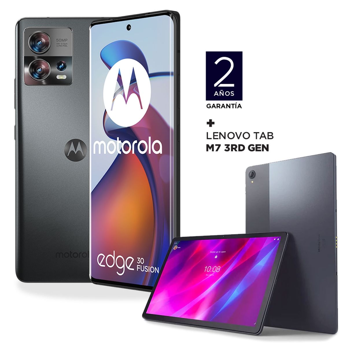 MOTOROLA - Celular Smartphone Motorola Edge 30 Fusion 256 GB+ Bundle