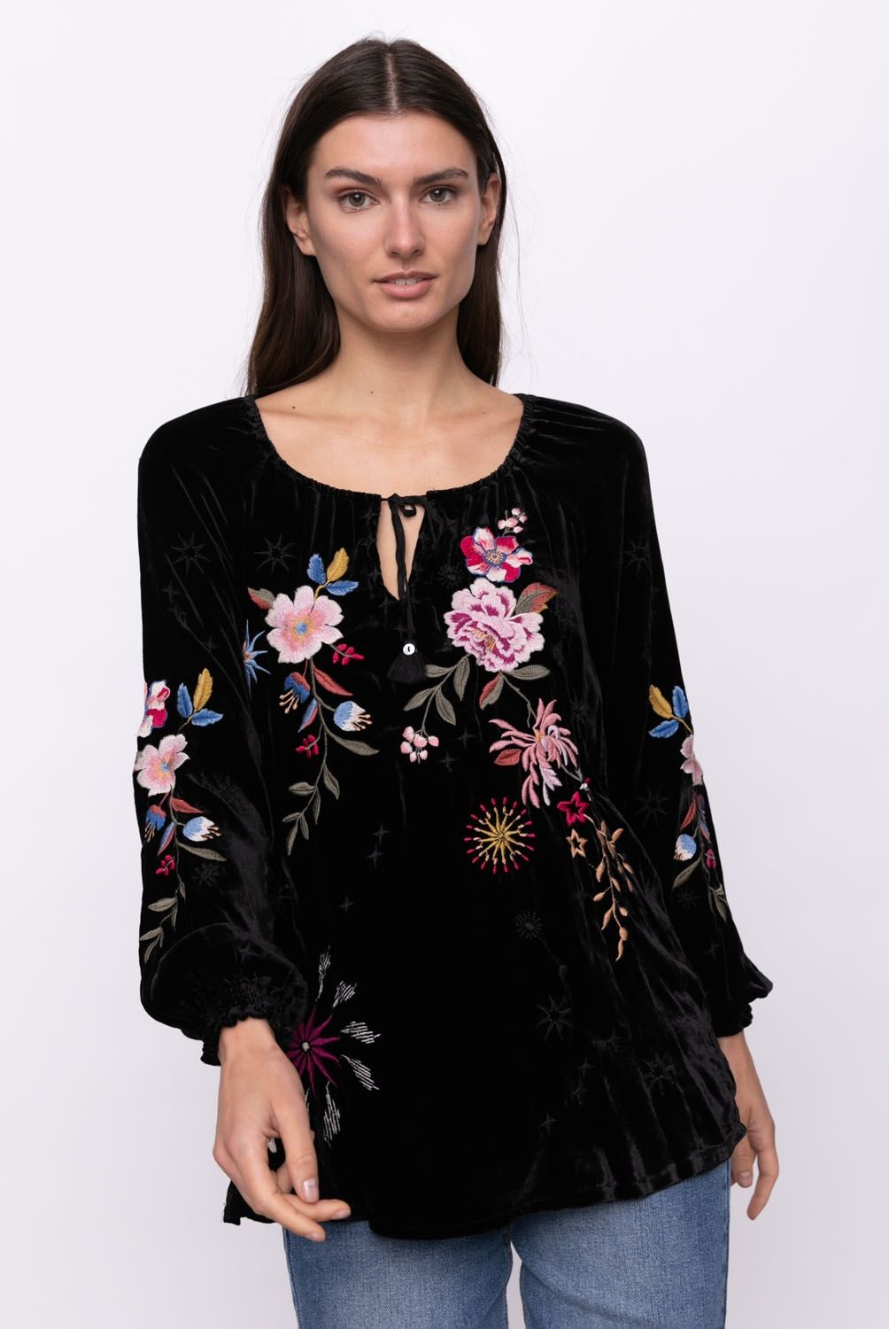JOHNNY WAS - Johnny Was Blusa Mujer