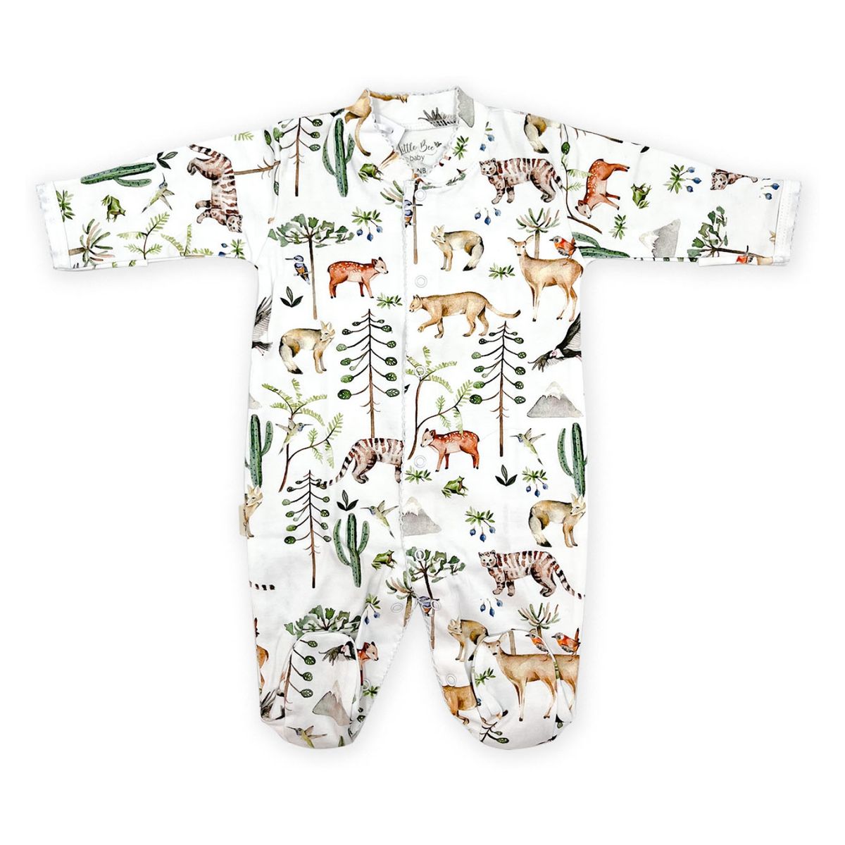 LITTLE BEE - Little Beebops Pijama Fauna Bebé Niño