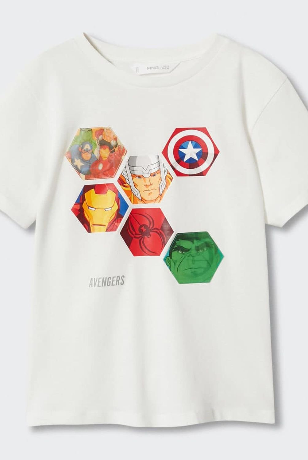 MANGO KIDS - Polera Estampado Marvel Niño Mango Kids