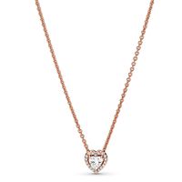 Collar Collier Corazon Reluciente Mujer