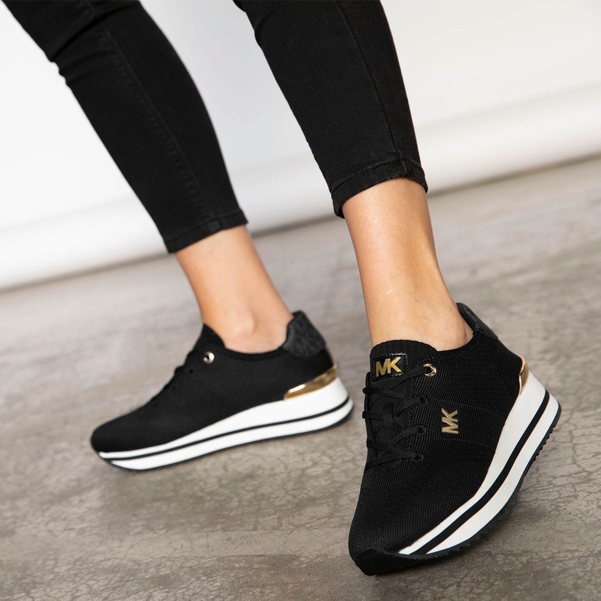 MICHAEL KORS - Zapatilla Urbana Mujer Negro Michael Kors