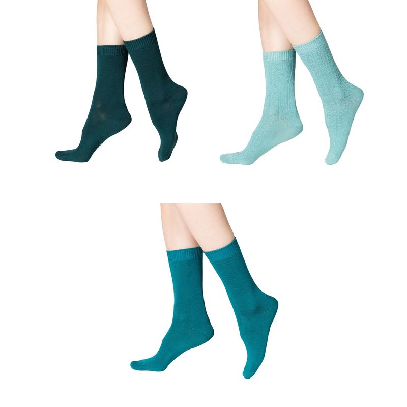 CAFFARENA - Calcetines Casuales Mujer Caffarena