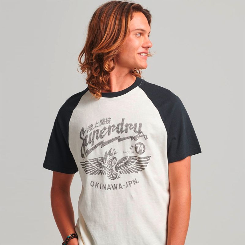 SUPERDRY - Polera Manga Corta Hombre Superdry