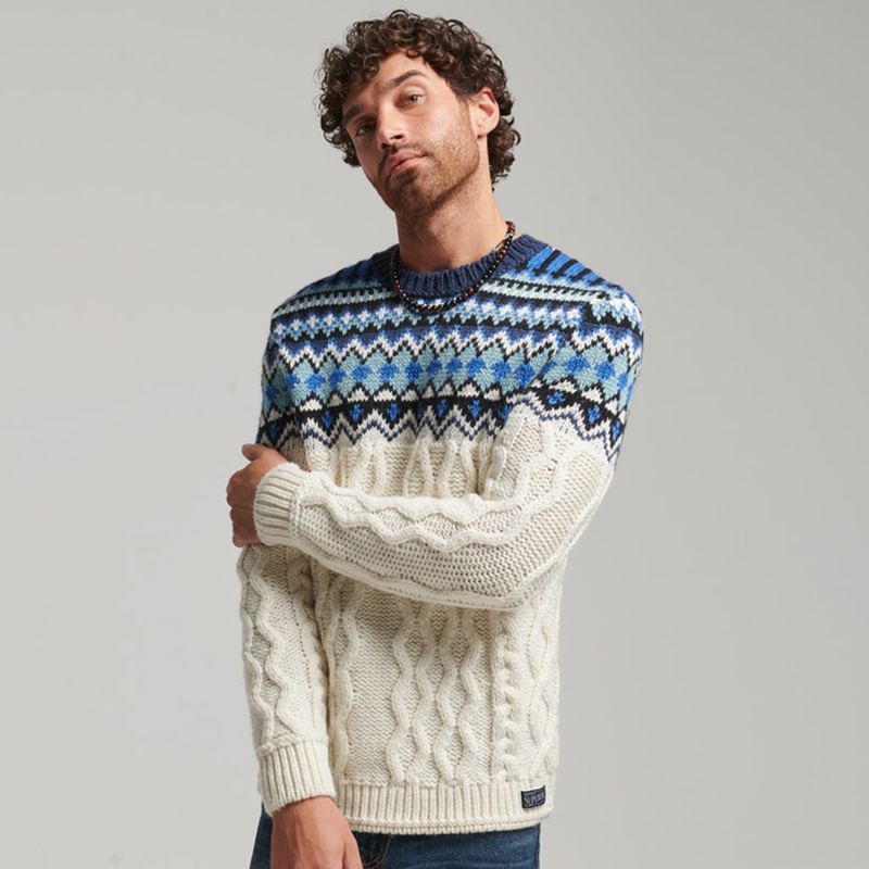 SUPERDRY - Sweater Manga Larga Hombre Superdry