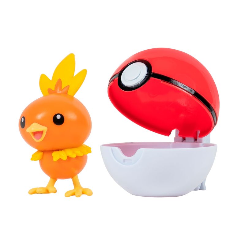 POKEMON - Pokemón Figura Torchic Poke Ball