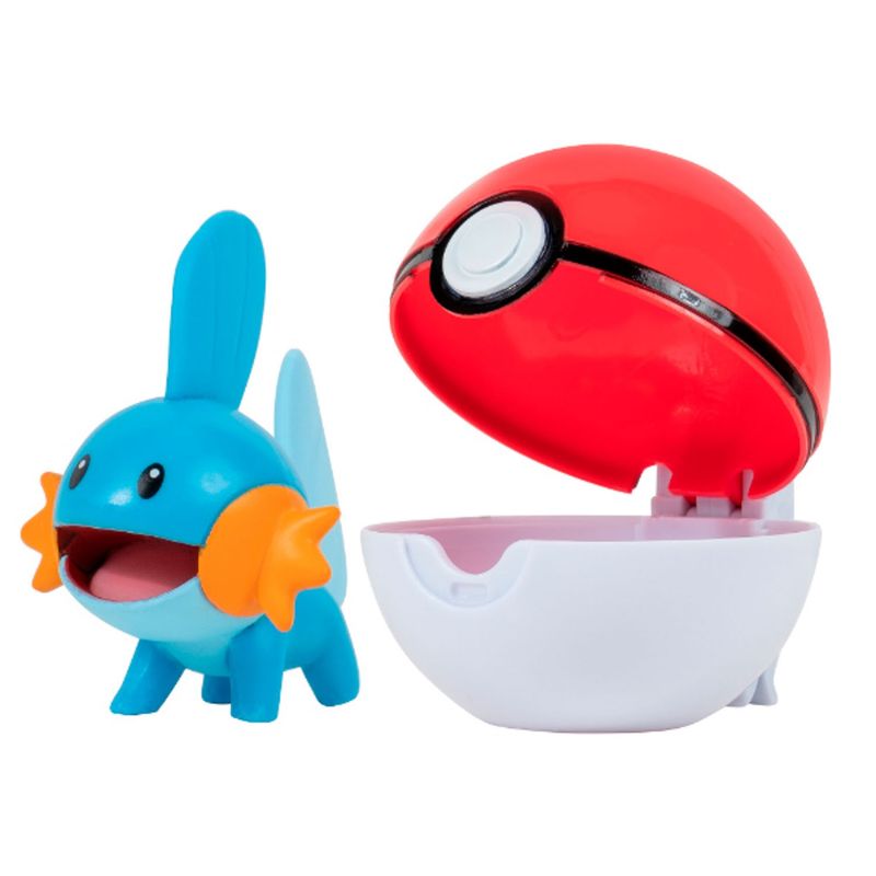 POKEMON - Pokemón Figura Mudkip Poke Ball