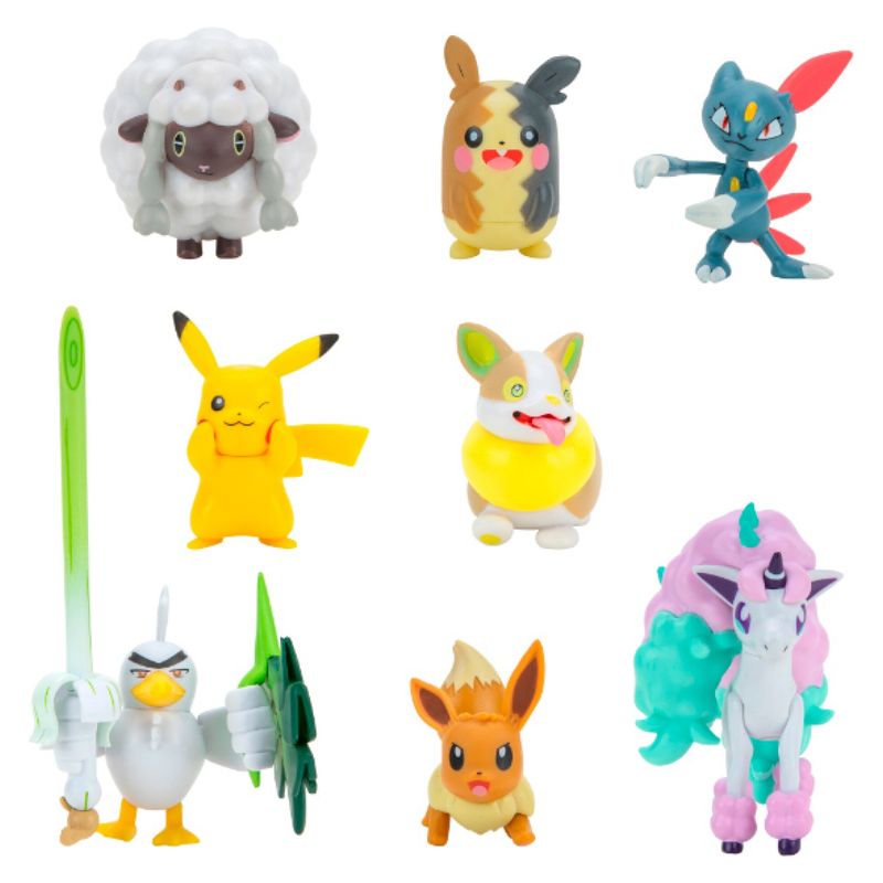 POKEMON - Pokemon Pack 8 Figuras De 5 A 8 Cm Pokemon