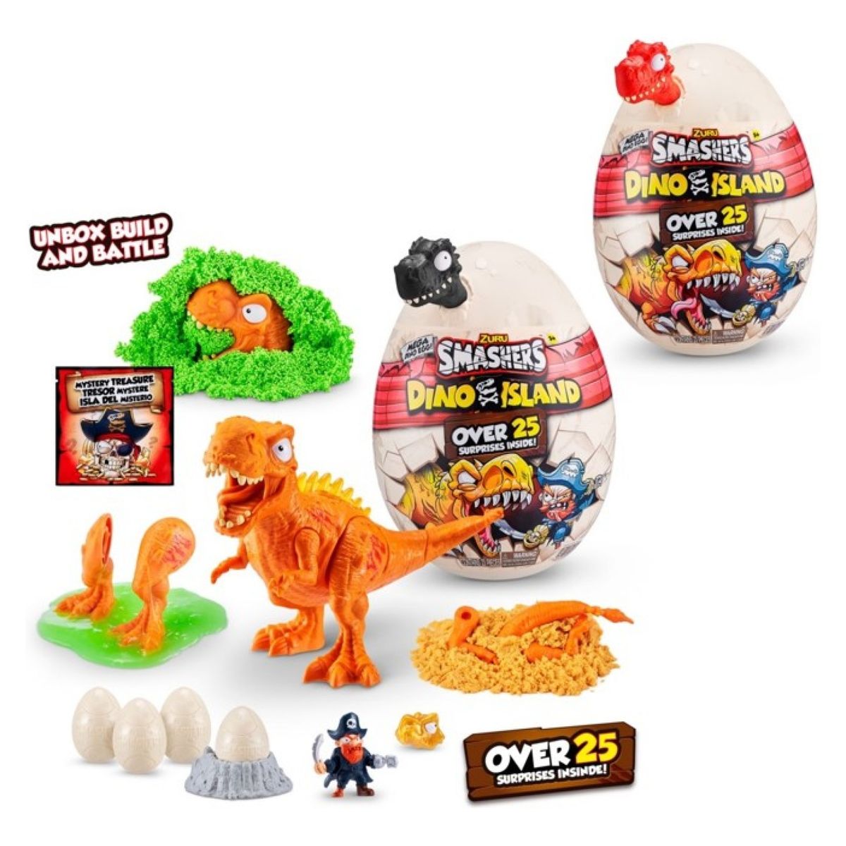 SMASHERS - Huevo Epico Dino Island Smashers