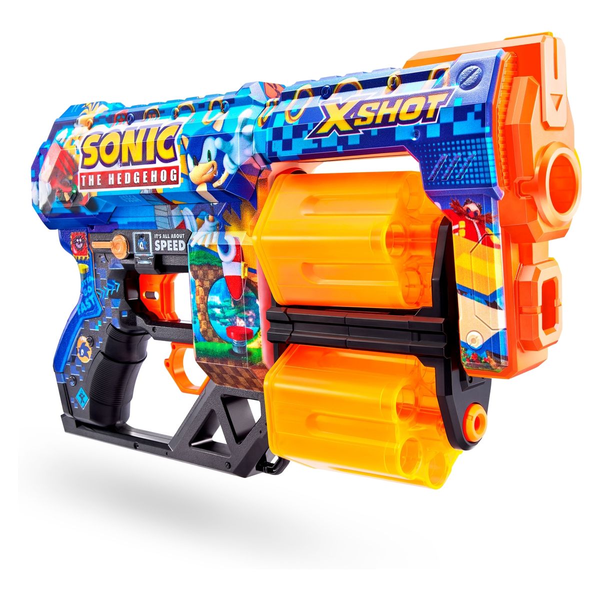 X SHOT - Lanzador Sonic Con 12 Dardos X Shot