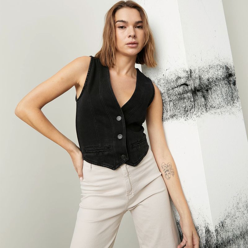AMERICANINO - Americanino Chaqueta Sin Mangas Mujer