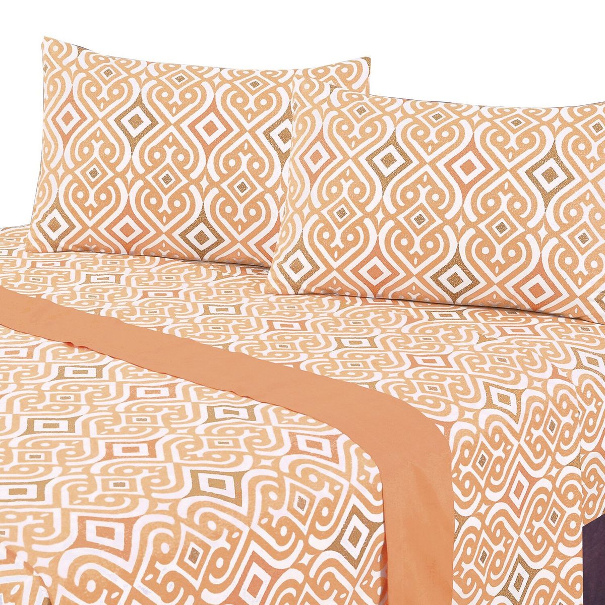 MALLORCA - Juego de Sabanas T144 Morocco Damasco 2 Plazas