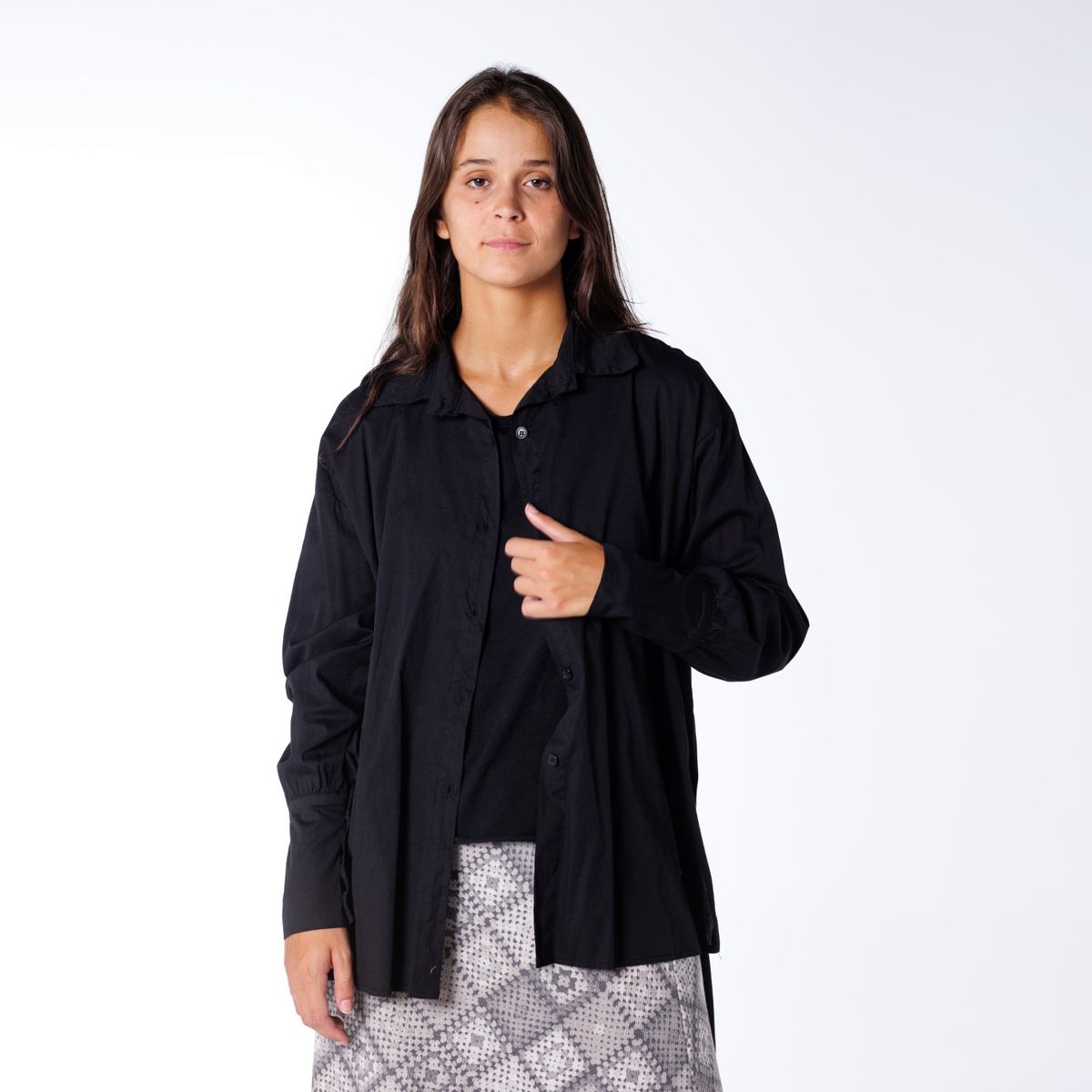 FRIDAYS PROJECT - Camisa Manga Larga Mujer Fridays Project