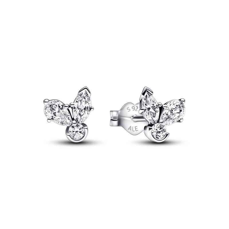 PANDORA - Aros De Botón Racimo Herbario Mujer Pandora
