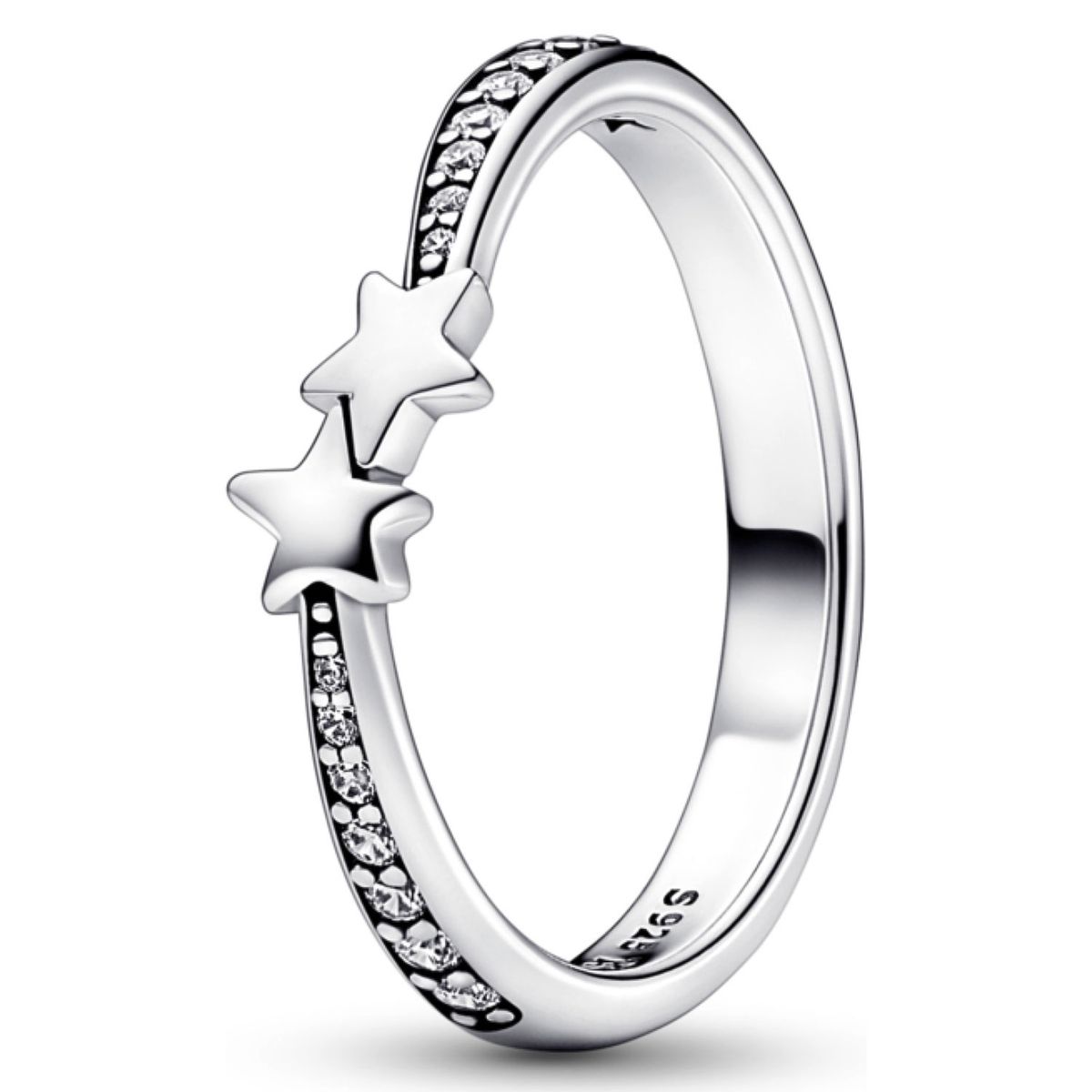 PANDORA - Anillo Brillante Estrella Fugaz Mujer Pandora