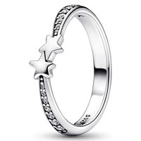 Anillo Brillante Estrella Fugaz Mujer