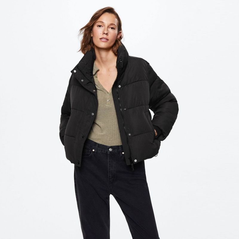 MANGO - Parka Acolchado Ajustable Anita Mujer Mango
