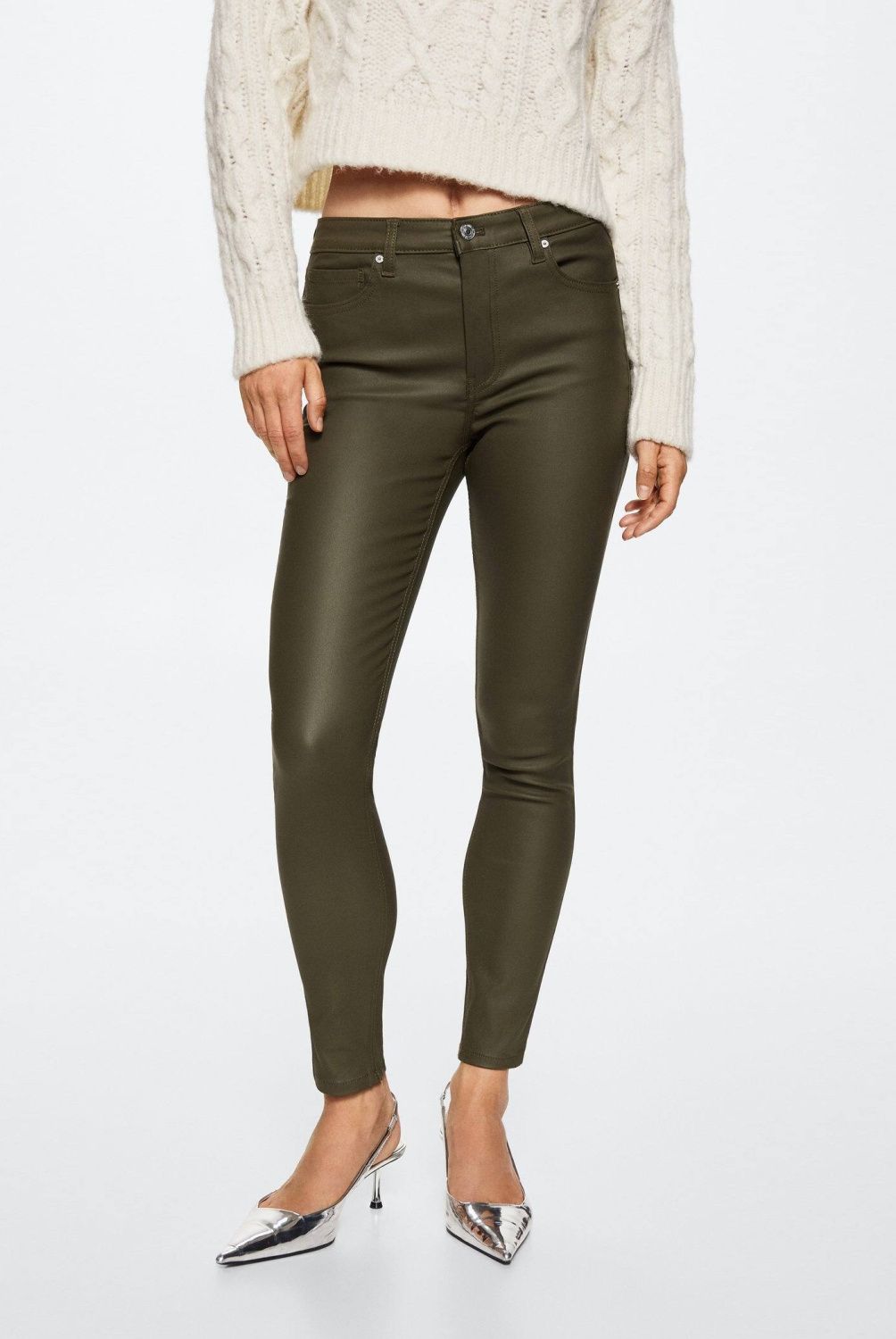 MANGO - Jeans Skinny Isa Tiro Medio Mujer Mango
