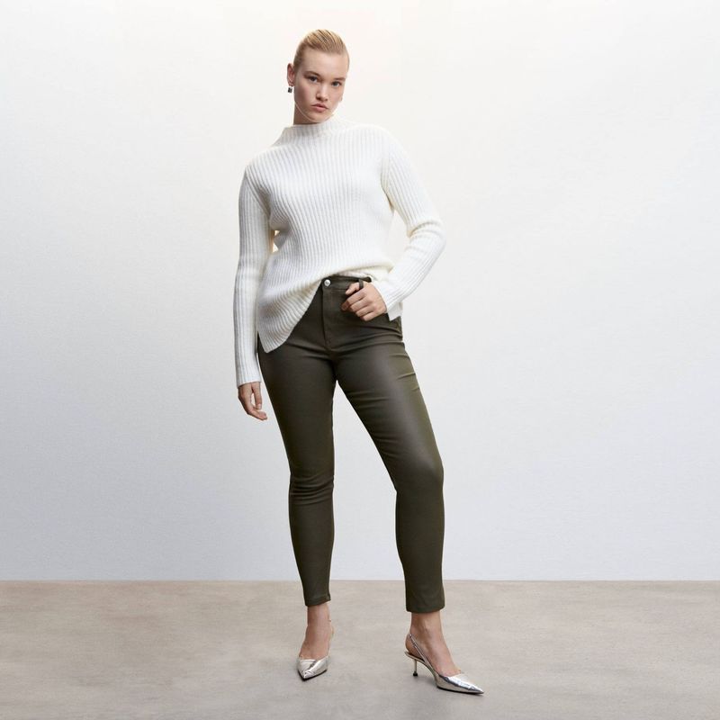 MANGO - Jeans Skinny Isa Tiro Medio Mujer Mango