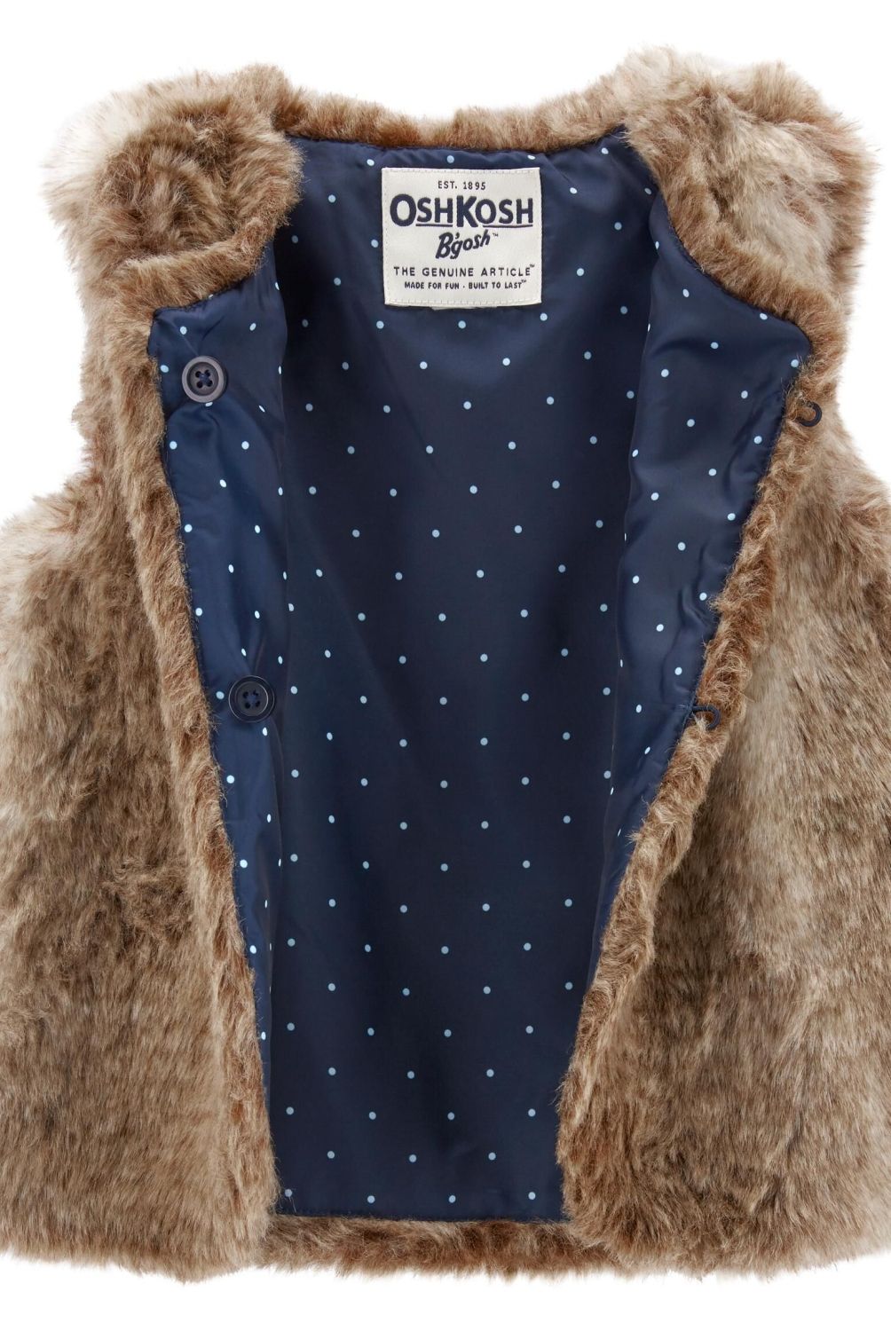OSHKOSH - Chaqueta Piel Sintetica  Niña Oshkosh