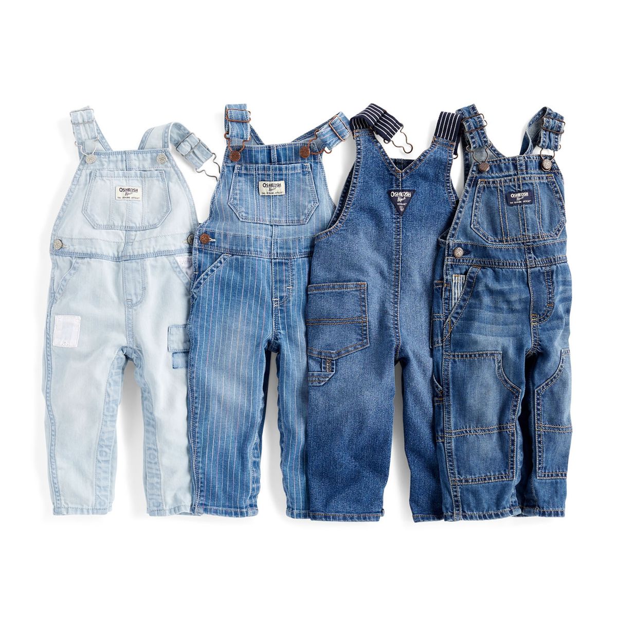 OSHKOSH - Jardinera Mezclilla  Niña Oshkosh