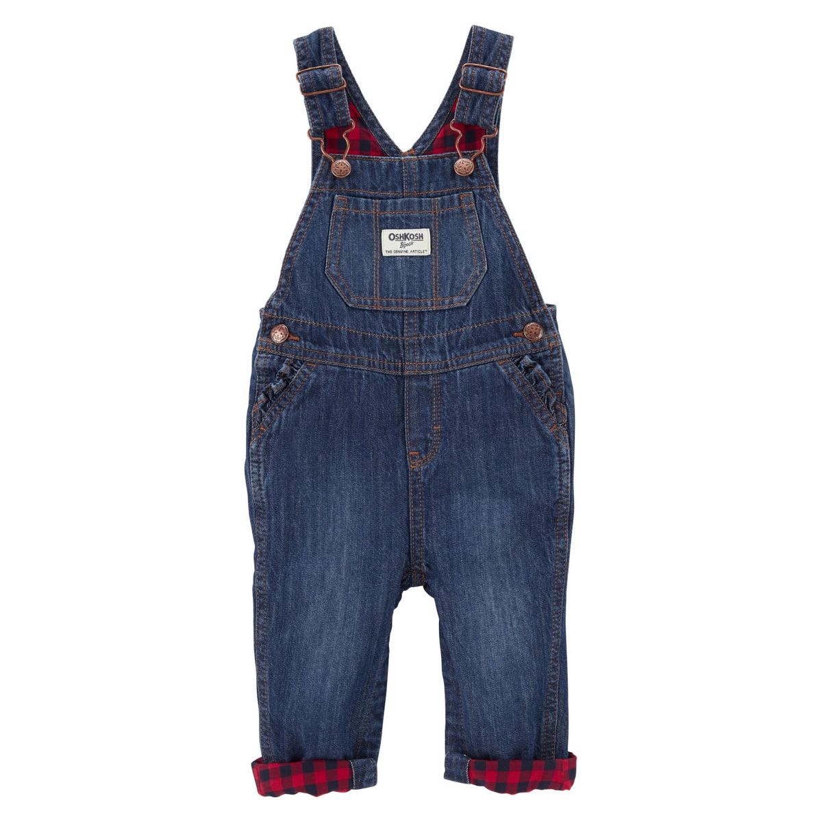 OSHKOSH - Jardinera Mezclilla Bebé Niña Oshkosh