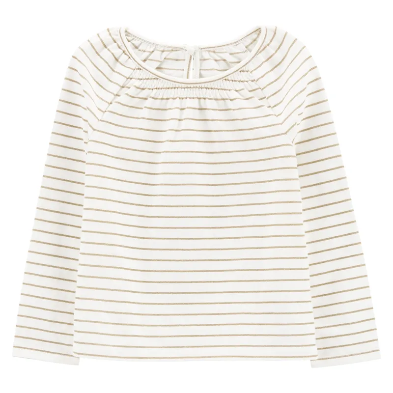 OSHKOSH - Polera Algodón Rayas  Niña Oshkosh