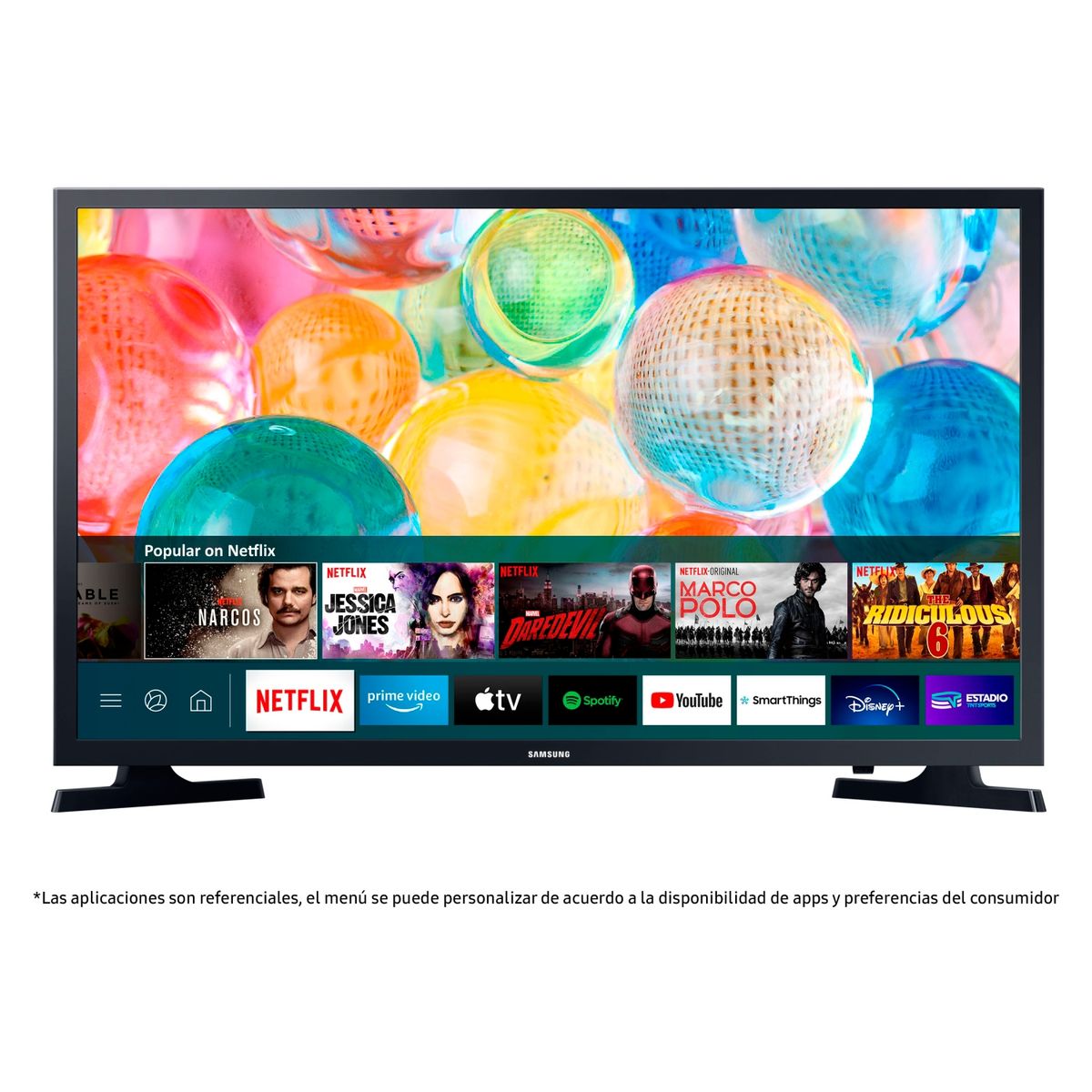 SAMSUNG - LED Smart TV 32'' UN32T4202AGXZS Tizen Samsung
