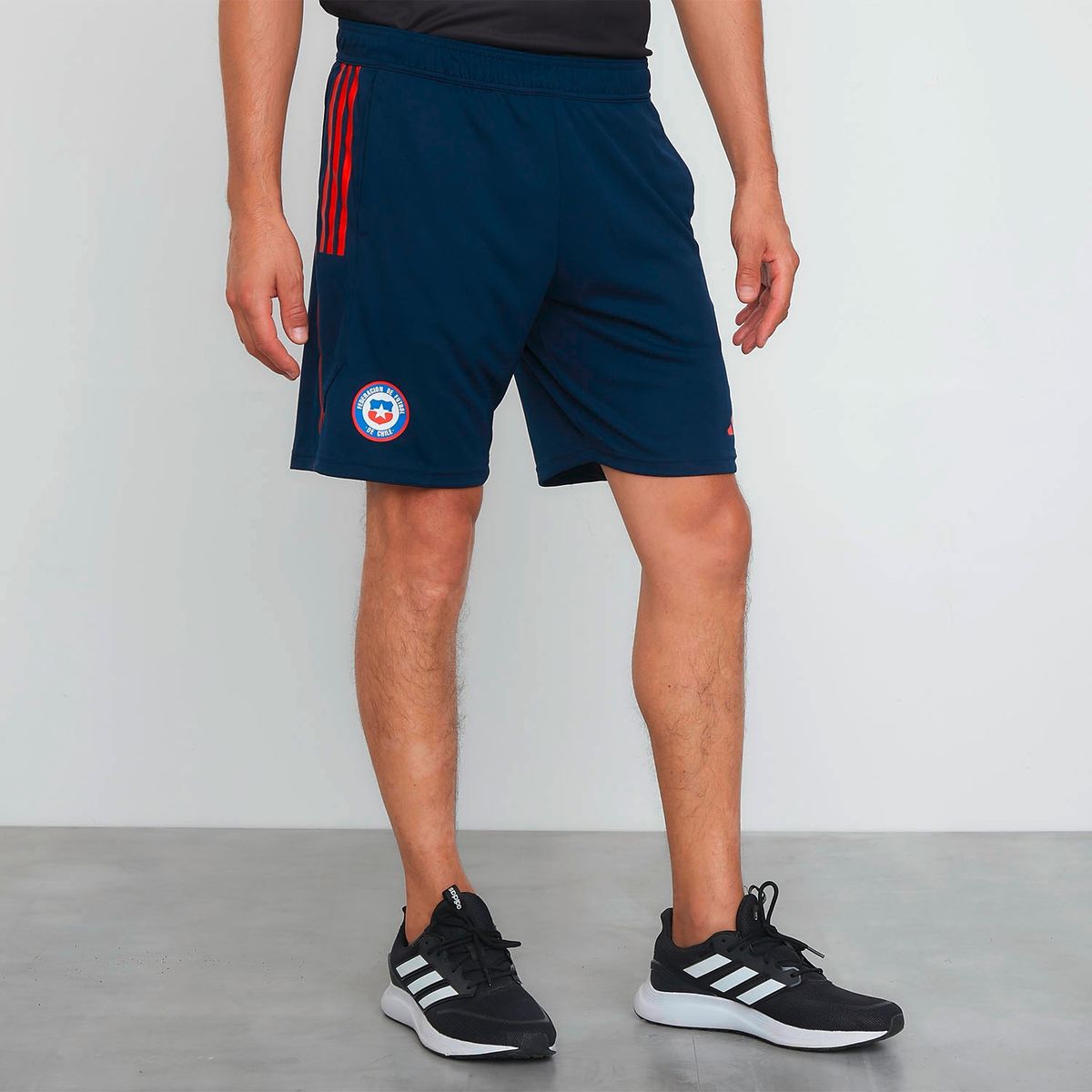 ADIDAS - Shorts Deportivo Fútbol Selección Chilena Entrenamiento Hombre Adidas