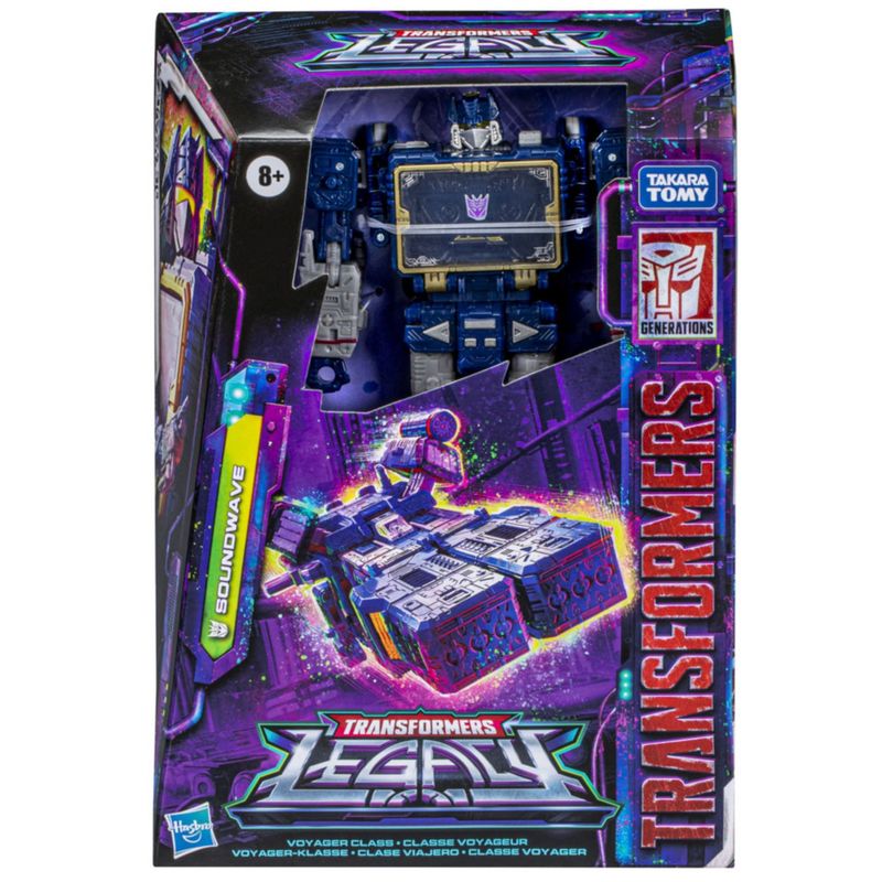 TRANSFORMERS - Transformers Legacy Ev Voyager S Soundwave Pr