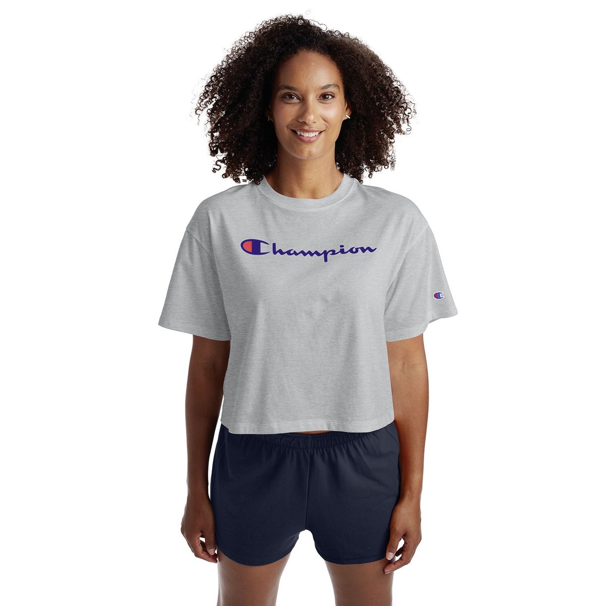 CHAMPION - Polera Manga Larga Mujer Champion